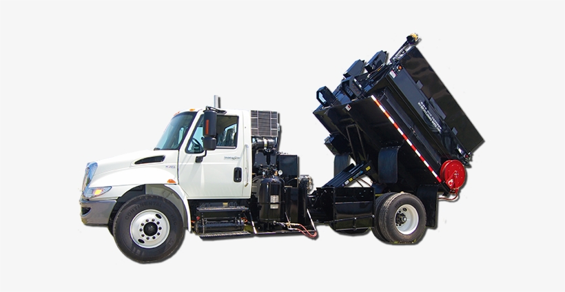Truck Mount, Asphalt Truck, Asphalt Truck Mount, Asphalt - New Dump Patcher Asphalt Truck, transparent png download