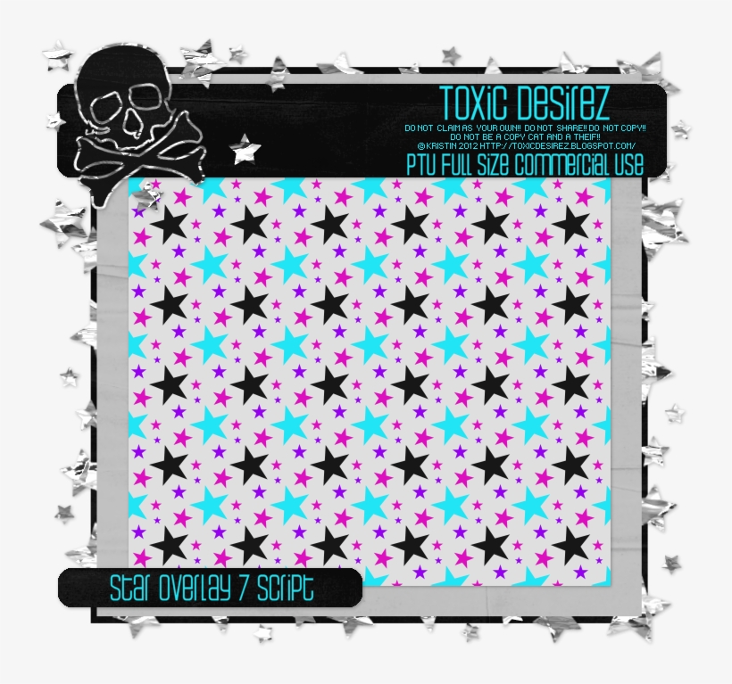 Cu Star Overlay 7 Script Larger Image, transparent png download