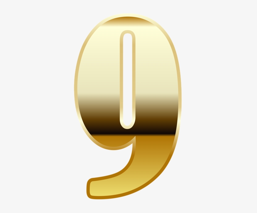 0, - Gold Numbers Png, transparent png download