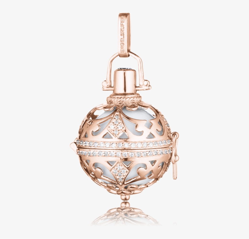 Engelsrufer With Zirconia Rose Plated Er 01 Zi Lr - Llamador De Angeles Oro Rosa, transparent png download