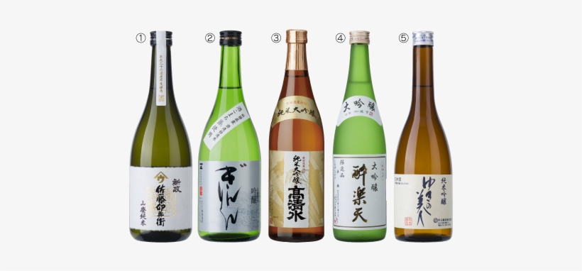 お土産におすすめの酒 - 秋田酒類製造 高清水 純米大吟醸 720ml, transparent png download