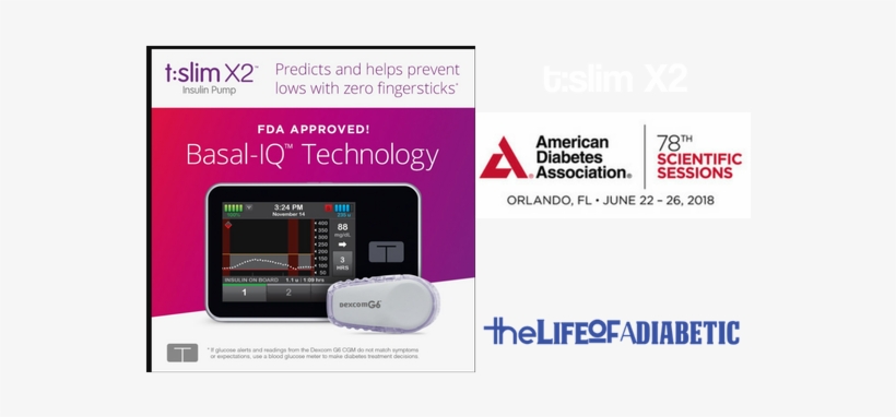 T Slim X2 Basal Iq Diabetic Blog - Tandem Basal Iq, transparent png download