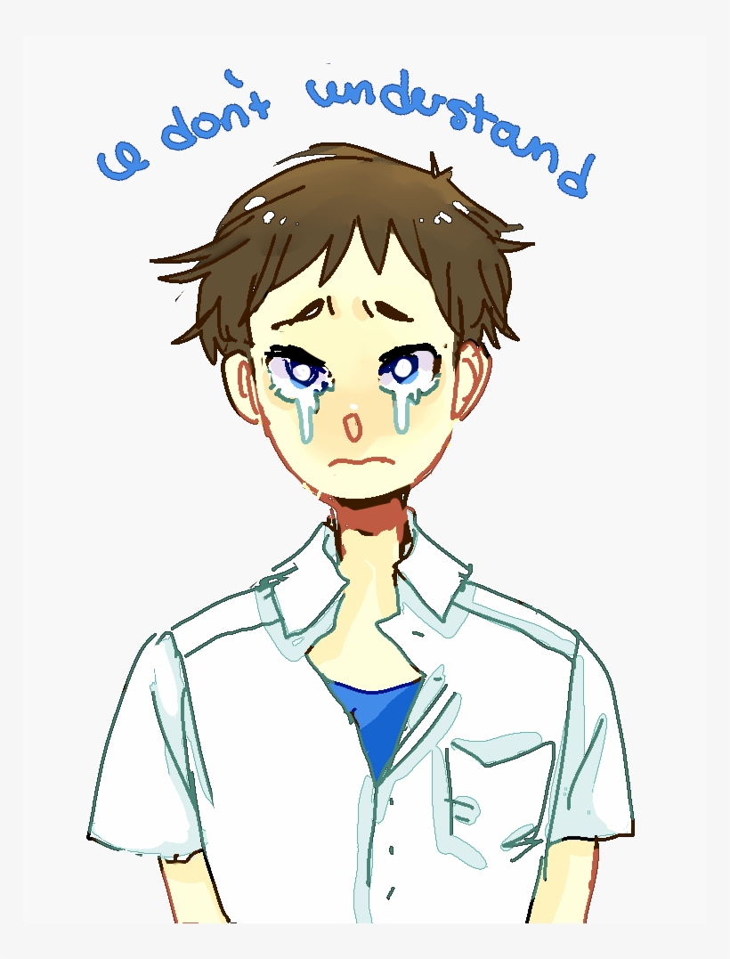 Shinji Ikari By Distressedgravy - White, transparent png download