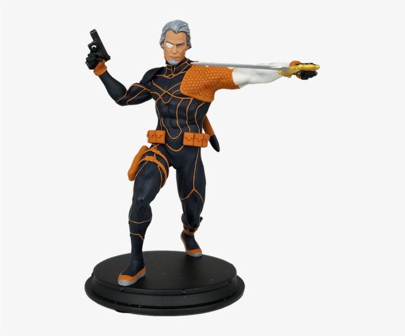 Icon Heroes Dctv Arrow, Flash, & Dc Rebirth Deathstroke - Dc Comics, transparent png download