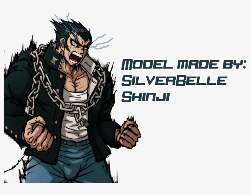 Bodygroups Included - - Danganronpa 2 Nekomaru, transparent png download