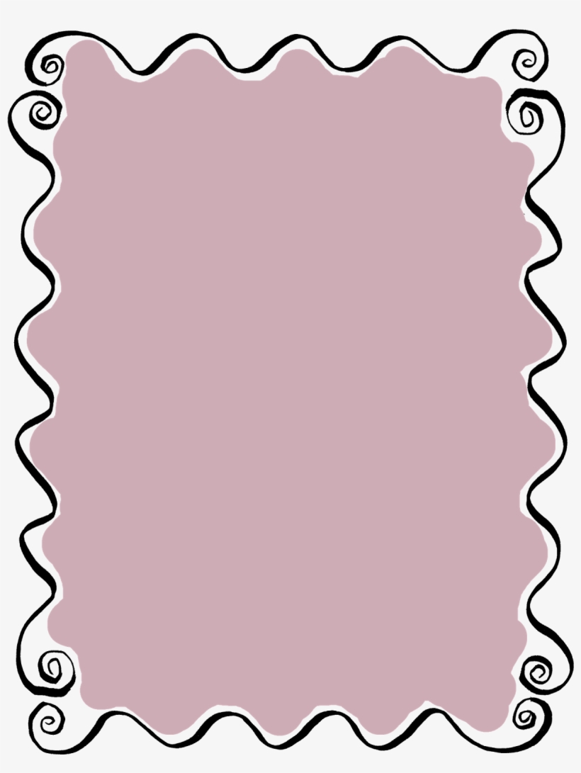 Digital Hand Drawn Frame Downloads - Clip Art, transparent png download