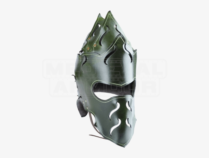 Woodland Leather Helmet - Helmet, transparent png download