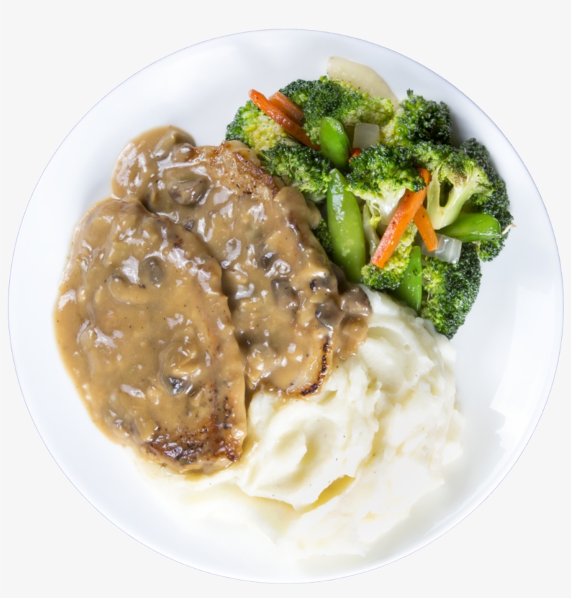 Artichoke Mushroom Pork Chops - Scholle Essen, transparent png download