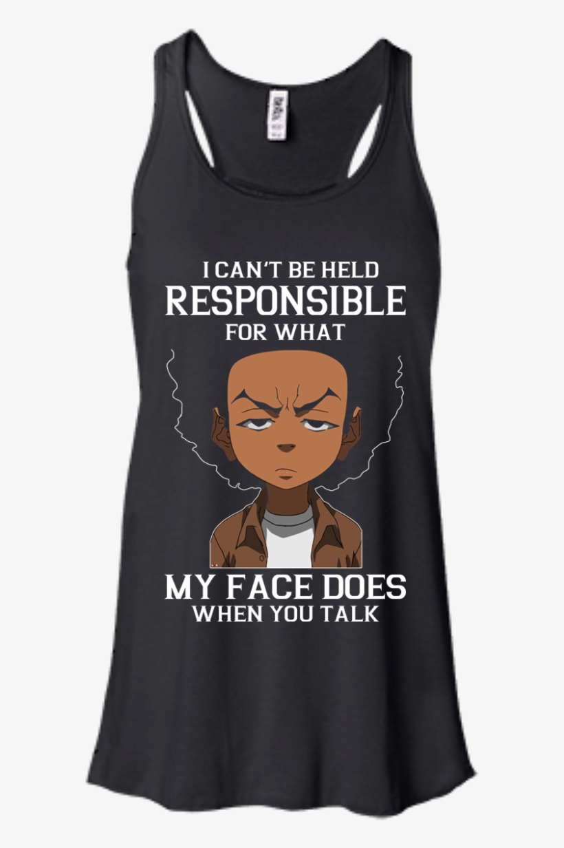 I Can't Be Held Responsible For What My Face Does When - Keep Calm And Walk A French Bulldog Flowy Tank Top., transparent png download