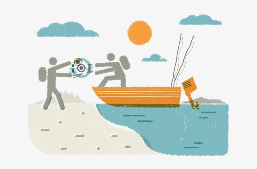 That Would Allow He And His Fishing Buddies To Easily - Illustration, transparent png download