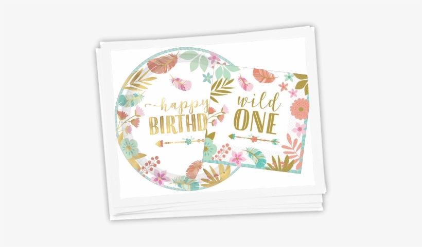 New Boho Girl Party Range - Craft, transparent png download