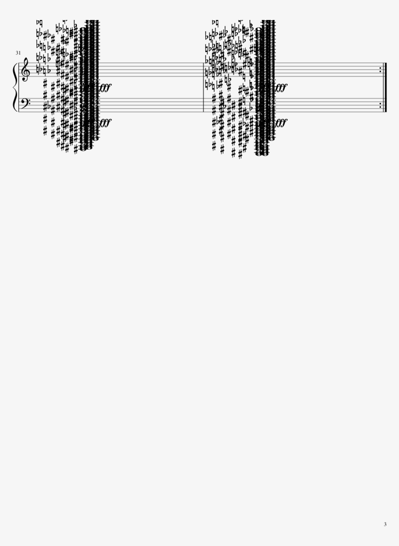 Division Sheet Music Composed By Armypop 3 Of 3 Pages - Music, transparent png download