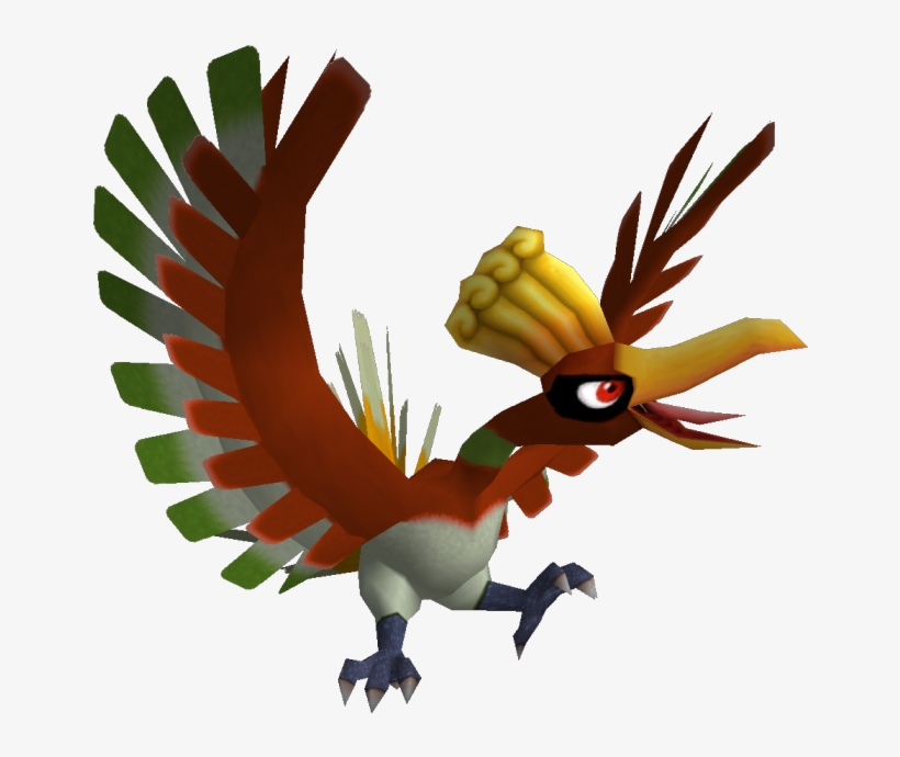 Download Zip Archive - Super Smash Bros Brawl Ho Oh, transparent png download