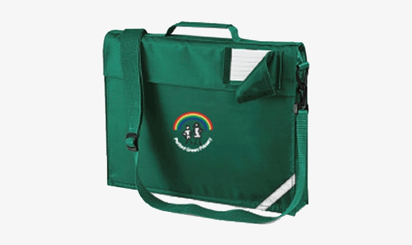Purford Green Book Bag With Shoulder Strap - School Book Bag, transparent png download