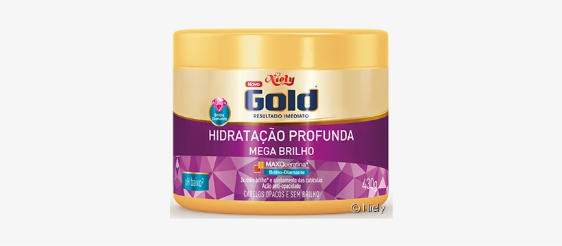 A Linha Mega Brilho Conta Com A Máscara De Hidratação - Mega Brilho Niely Resenha, transparent png download