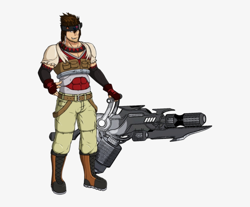 While He's Not Too Similar To Sol-badguy , Maybe Something - Cartoon, transparent png download