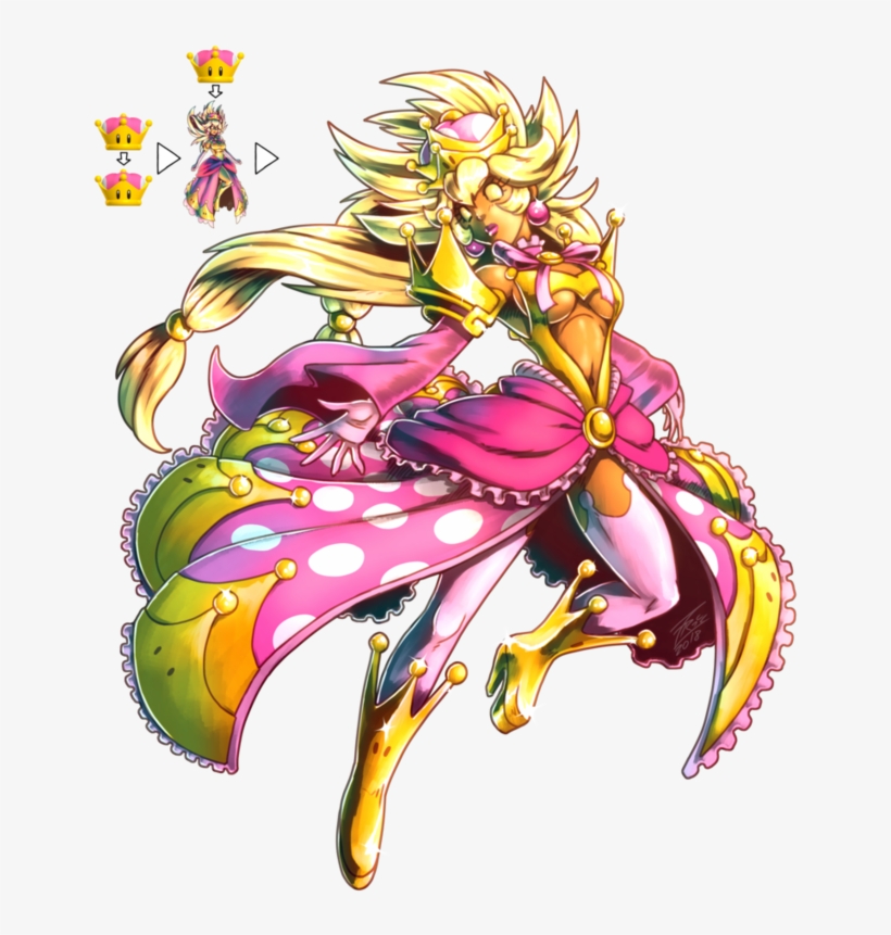 Soeveryone's Making Bowsette Fanart - Super Crownette, transparent png download