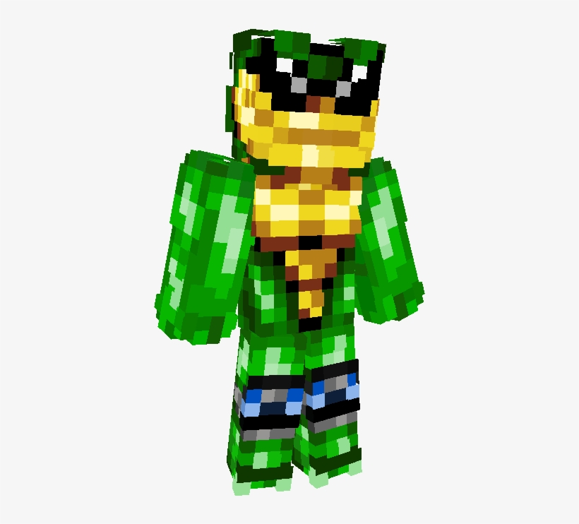 The Crazy One - Battletoads Minecraft Skin, transparent png download