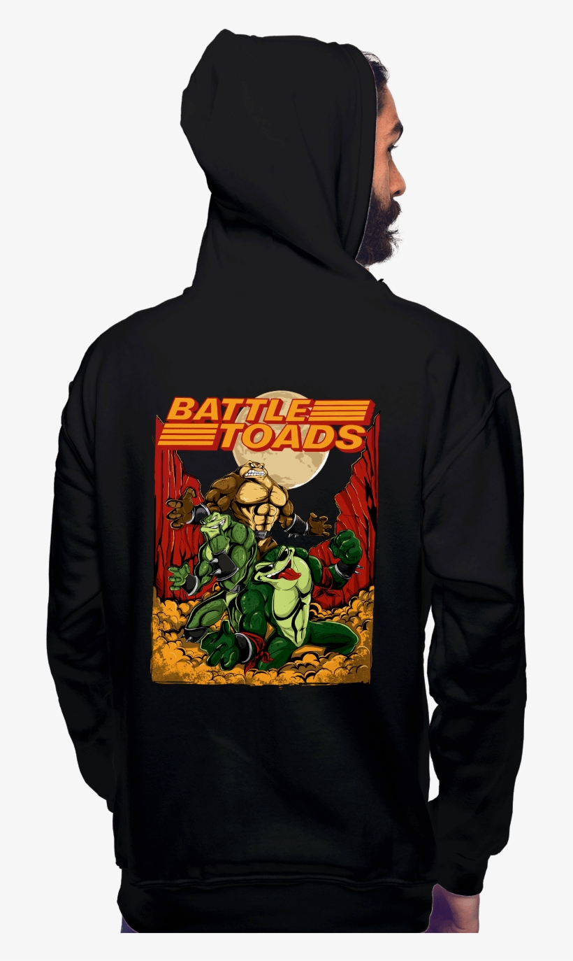 Battle Toads - Hoodie, transparent png download