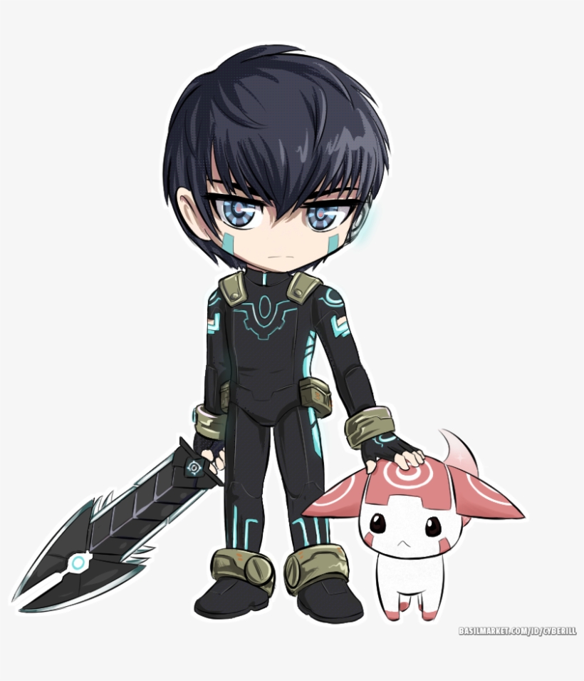 By Cyberill Maplestory Xenon Anime PNG Image Transparent PNG Free