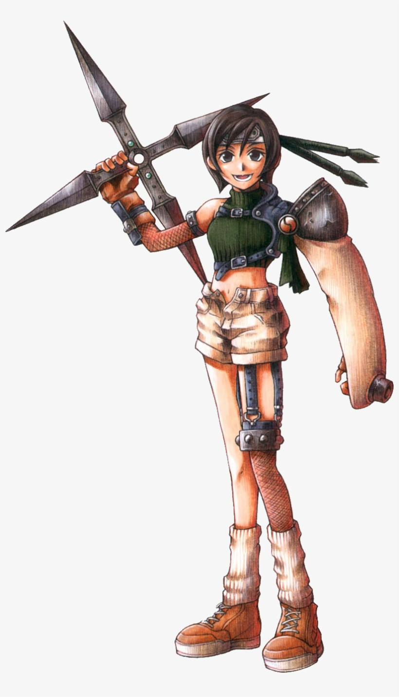 Final Fantasy Zack Fair - Yuffie Kisaragi Png, transparent png download