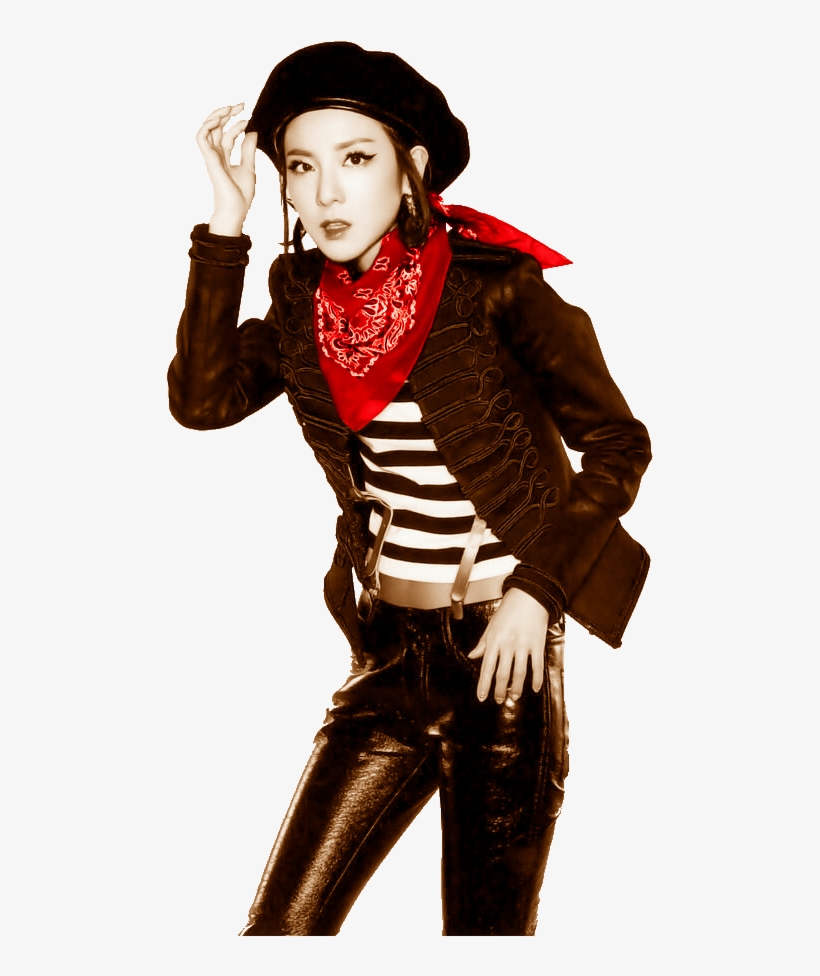 2ne1 Crush Dara, transparent png download