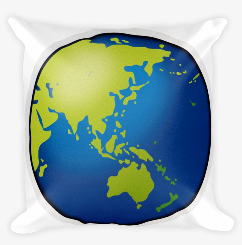Earth Globe Asia Australia - Emoticon De La Tierra, transparent png download
