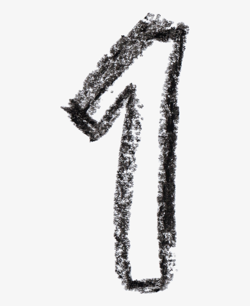 Crayon Number - White Pine, transparent png download