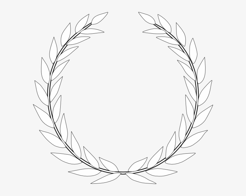 Laurel Leaf Crown Logo 5 By Matthew - Clip Art, transparent png download