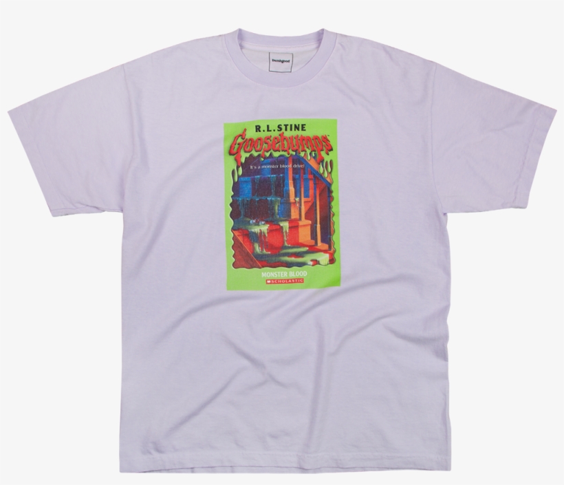 Ss Goosebumps Monster Blood Tee Lavender - Monster Blood Goosebumps By Stine Rl. R. L., transparent png download
