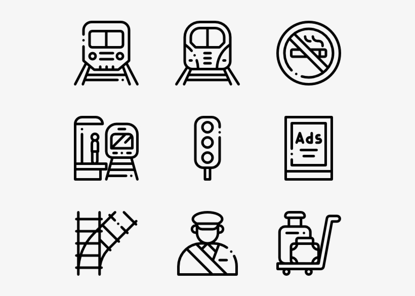 Train Station - Customer Service Line Icon, transparent png download