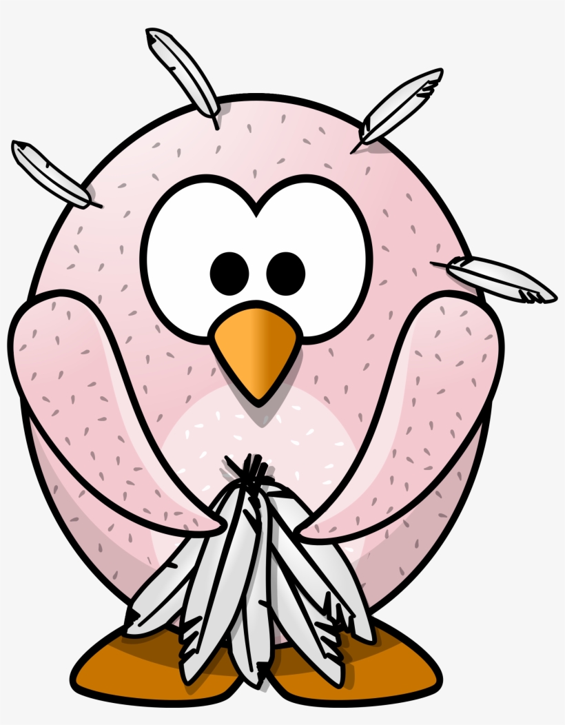 Goosebumps Clipart - Eagle Without Feathers Cartoon, transparent png download