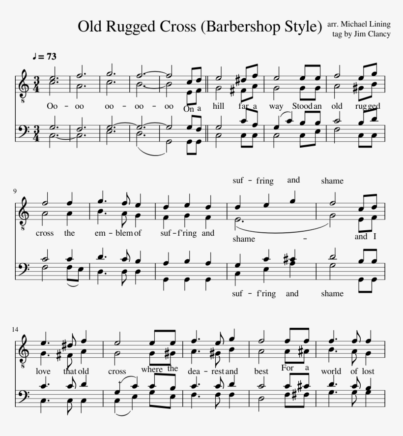 Uploaded On Jun 14 Lost Barbershop Tag Sheet Music Png Image Transparent Png Free Download On Seekpng