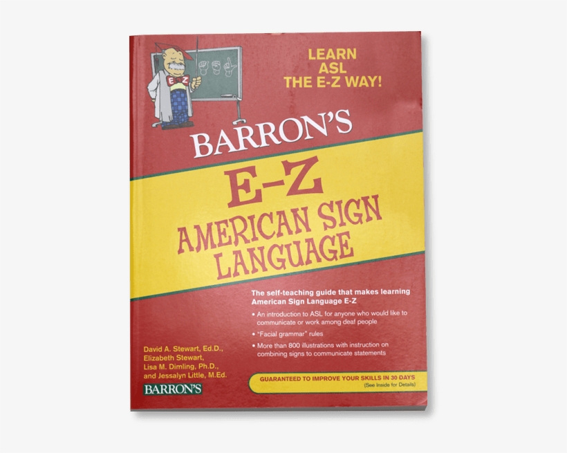 Barrons E-z American Sign Language, transparent png download
