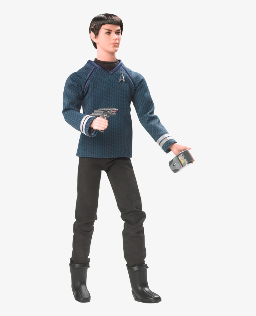 Ken Capitão Spock - Mattel Star Trek Mr. Spock Barbie Ken Pink Label Doll, transparent png download