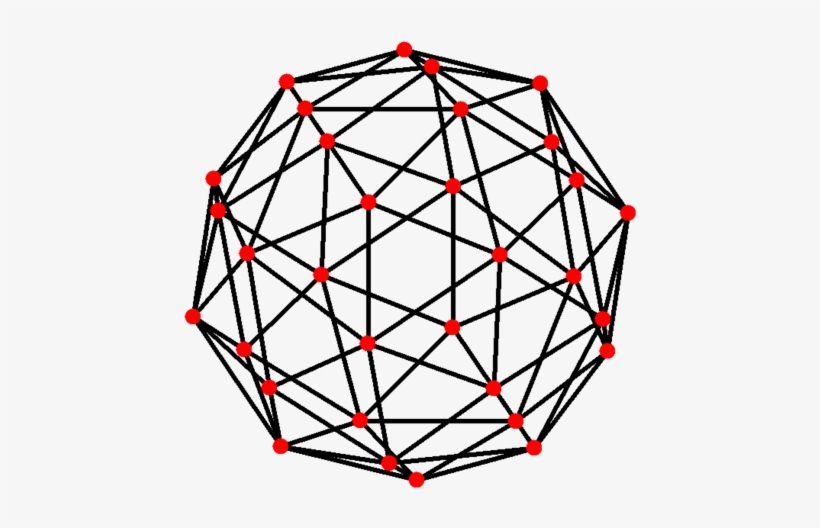Dual Dodecahedron T01 V - Dodecahedron, transparent png download