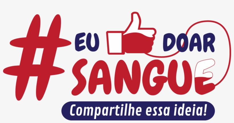 Doe Sangue Png - Logo Doação De Sangue, transparent png download