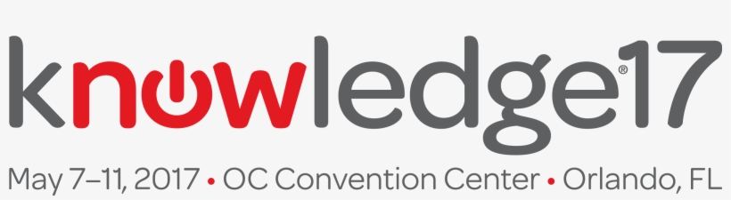 Knowledge17 Orlando, Fl - Servicenow Knowledge 18, transparent png download