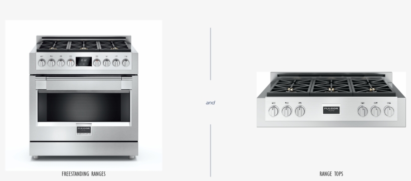 Fulgor-milano Traces It's Roots Back To Their First - Fulgor Milano F6grt366s1 36" 600 Series Gas Range Top, transparent png download