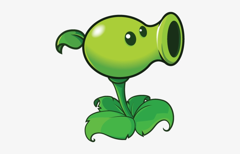 Yeah, But I Think It Looks A Bit More Like A Peashooter - Plant From Plants Vs Zombies, transparent png download