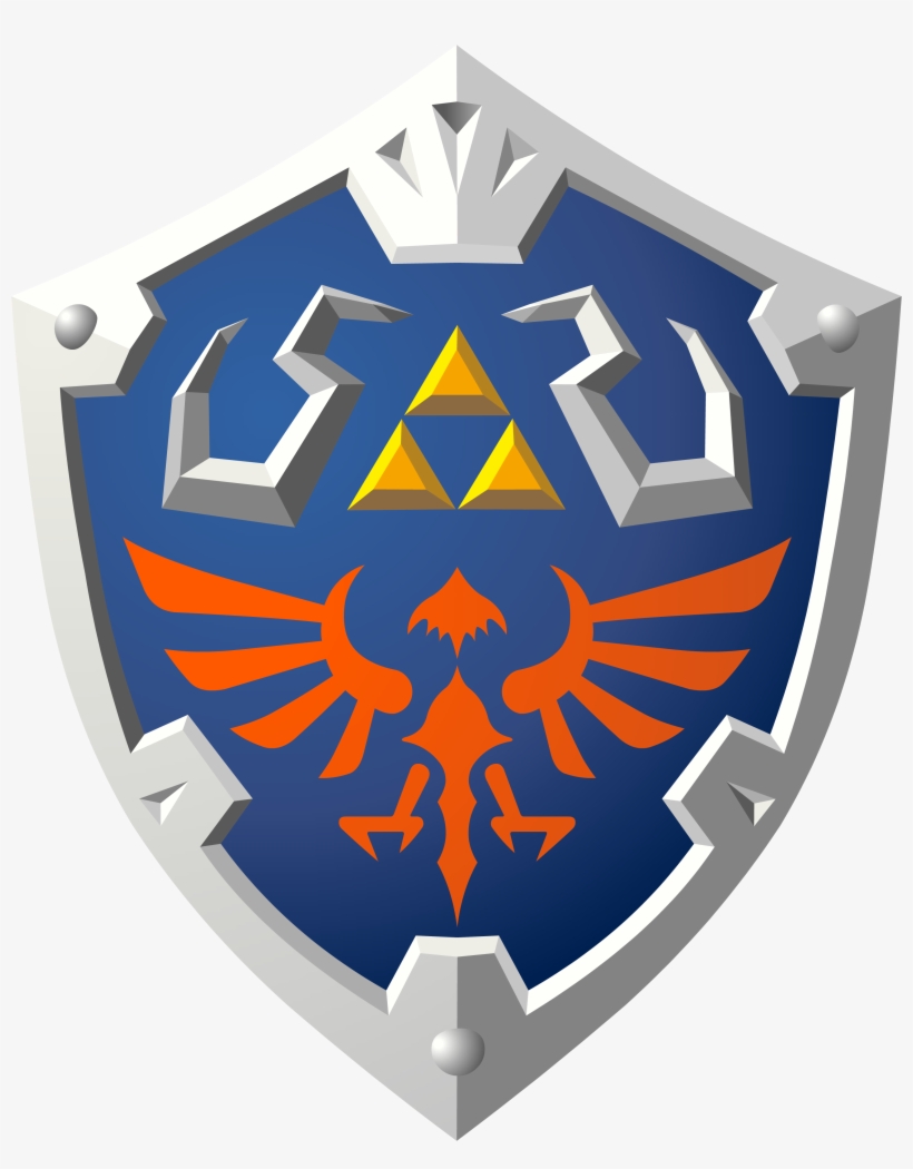 Skyward Hylian Shield By Doctor-g - New 2ds Hylian Shield, transparent png download