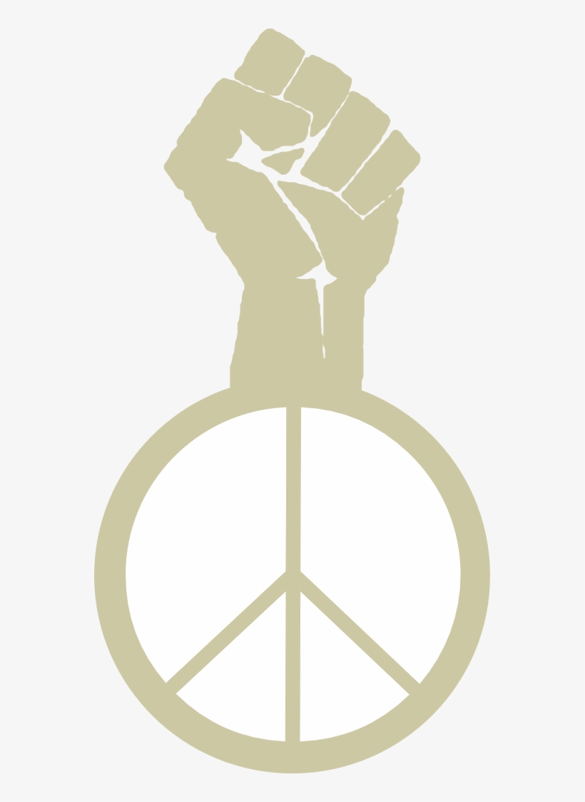 Occupy Wall Street Fight The Power Peace To The People - Power Symbol, transparent png download