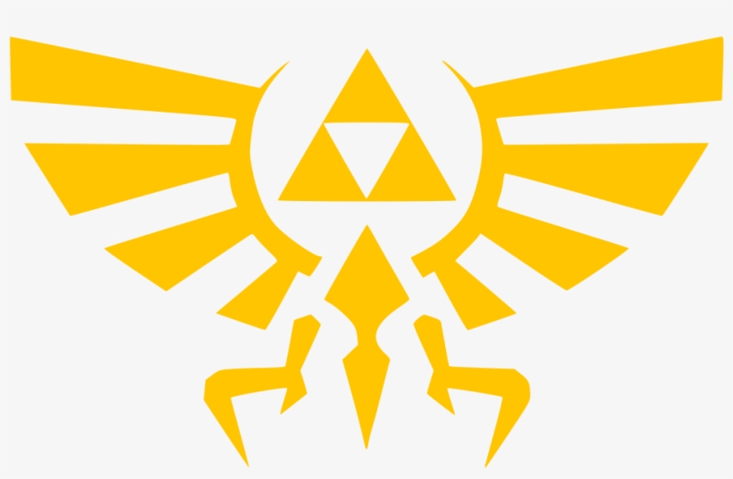 Royal Crest - Zelda Decal, transparent png download