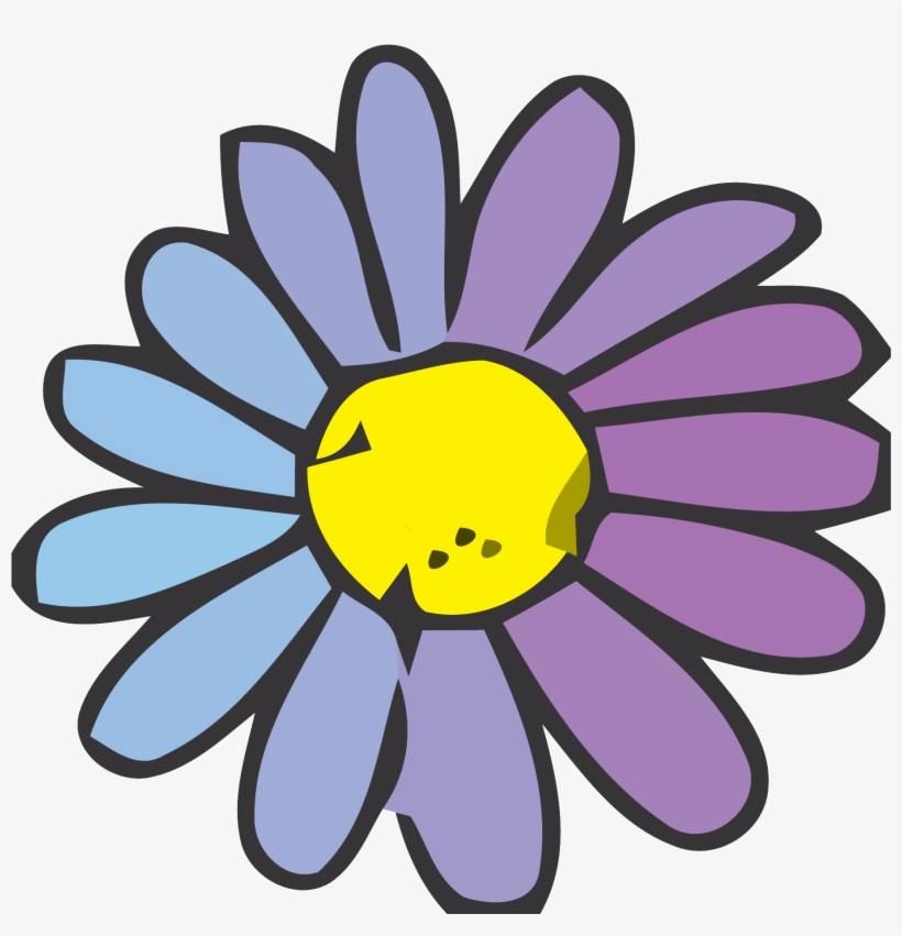 Jpg Transparent Library Chamomile Drawing Common - Cartoon Flower, transparent png download