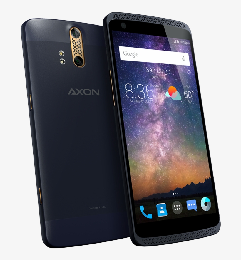 Zte Axon Pro Phthalo Blue, transparent png download