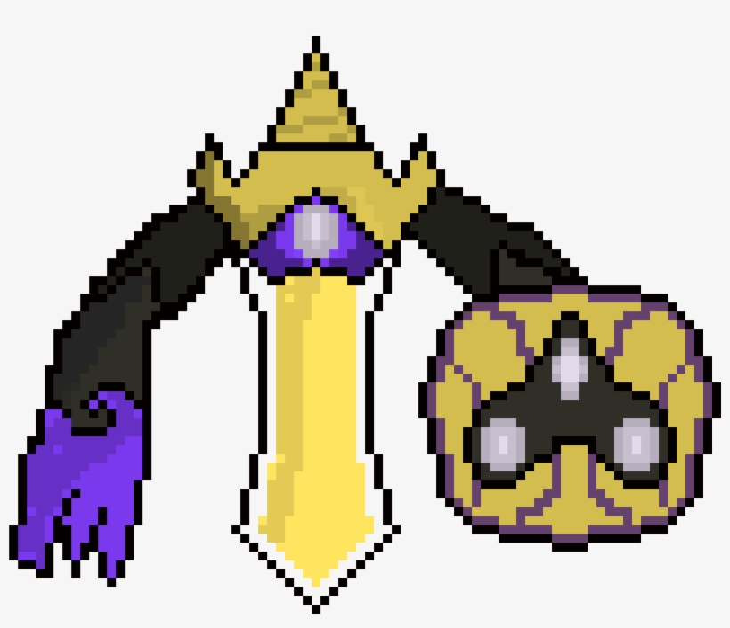 Aegislash - Pixel Art, transparent png download
