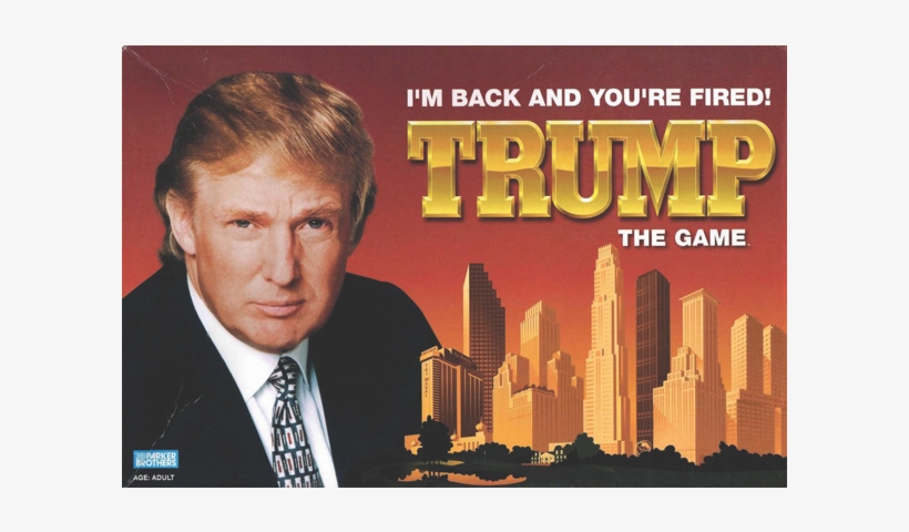 One Thing About Donald Trump's Upcoming Presidency - Hasbro Trump The Game, transparent png download