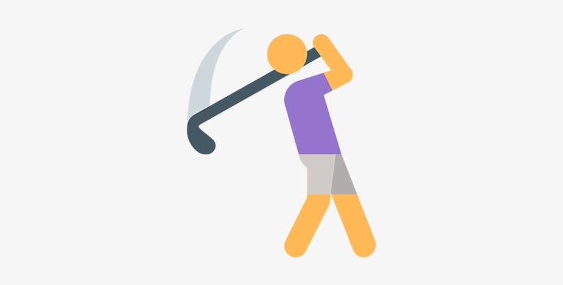 Golfing Icon - Golf Icon, transparent png download