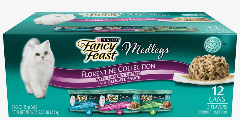 Purina Fancy Feast Medleys Florentine Collection Adult - Fancy Feast Medleys, transparent png download