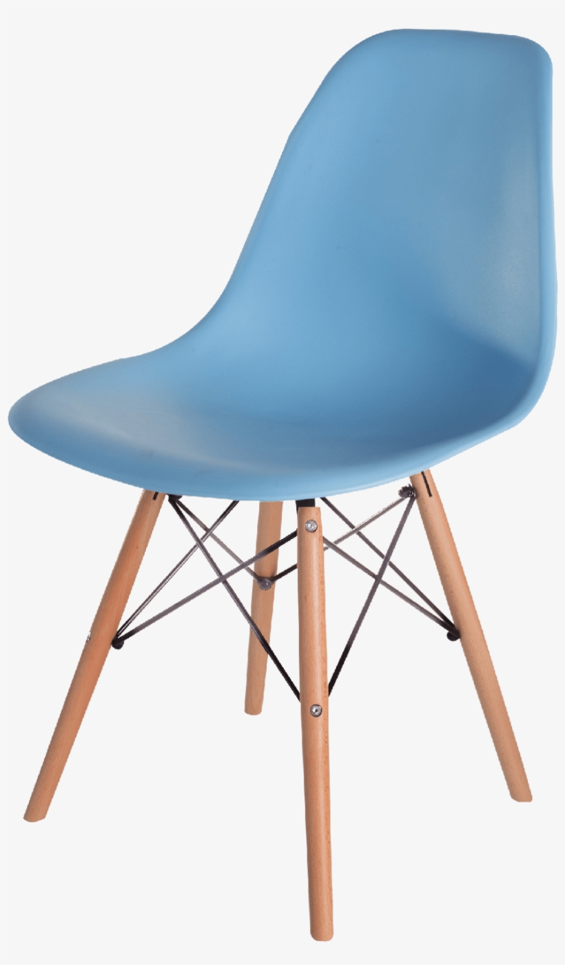 Silla Holly Azul Cielo Natural - D2.design Krzesło Norden Dsw Żółte, transparent png download